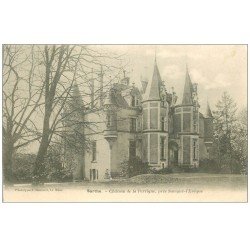 carte postale ancienne 72 CHATEAU DE LA PERRIGNE 1904. Savigné-l'Evêque