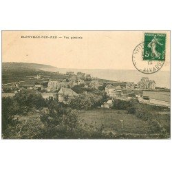 carte postale ancienne 14 BLONVILLE. Vue générale 1912