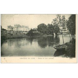 carte postale ancienne 72 CHATEAU DU LUDE 1922