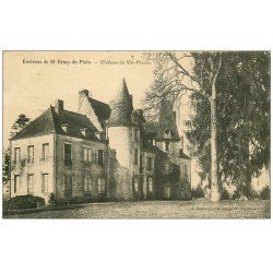 carte postale ancienne 72 CHATEAU DU VAL-PINEAU. Saint-Rémy-du-Pain 1925