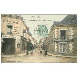 72 CHATEAU-DU-LOIR. Avenue de Tours Hôtel de l'Univers 1906