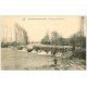carte postale ancienne 72 LA CHARTRE-SUR-LE-LOIR. Barrage de Roche Marie 1908