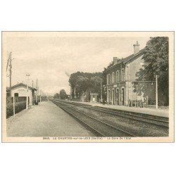 72 LA CHARTRE-SUR-LE-LOIR. La Gare de l 'Etat