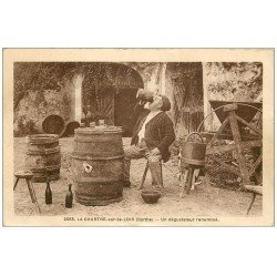 carte postale ancienne 72 LA CHARTRE-SUR-LE-LOIR. Un dégustateur renommé