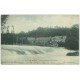 carte postale ancienne 14 BULLY. Le Déversoir avec Pêcheurs au filet