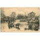 72 LE MANS. Attelage Pompe à Eau à Pontlieue. Vieux Pont sur l'Huisne 1915