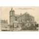 carte postale ancienne 72 LE MANS. Cathédrale Saint-Julien et Café Martinier 1931