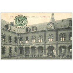 carte postale ancienne 72 LE MANS. Ecole Normale d'Instituteurs 1907