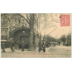 carte postale ancienne 14 CAEN. Boulevard Saint-Pierre 1907