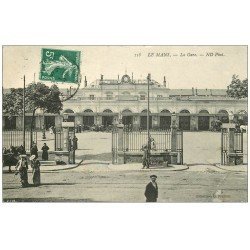 carte postale ancienne 72 LE MANS. La Gare vers 1909