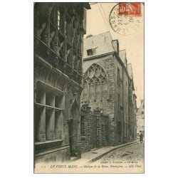 carte postale ancienne 72 LE MANS. Maison Reine Bérengère 1909