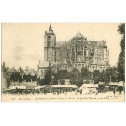 72 LE MANS. Marché Place Jacobins