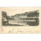 carte postale ancienne 72 LE MANS. Moulin d'Enfer et Pont du Tramway vers 1900