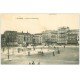 carte postale ancienne 72 LE MANS. Place de la République Café de l'Univers 1914