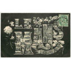 carte postale ancienne 72 LE MANS. Souvenir 1907