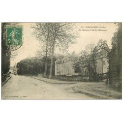 carte postale ancienne 72 MALICORNE SUR SARTHE. Le Château 1910