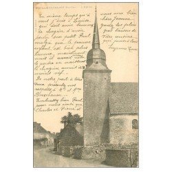 carte postale ancienne 72 NUILLE-LE-JALAIS. L'Eglise 1905