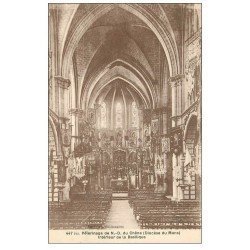 carte postale ancienne 72 PELERINAGE DE NOTRE-DAME DU CHÊNE. Basilique