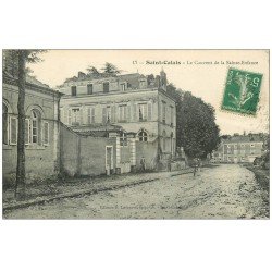 carte postale ancienne 72 SAINT-CALAIS. Couvent Sainte-Enfance vers 1912