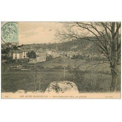 carte postale ancienne 72 SAINT-LEONARD-DES-BOIS. 1906