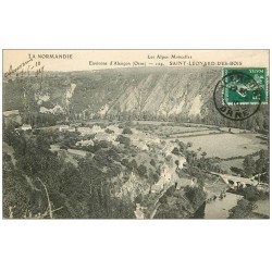 carte postale ancienne 72 SAINT-LEONARD-DES-BOIS. 1910