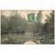 carte postale ancienne 72 SAINT-LEONARD-DES-BOIS. Bords Sarthe 1909