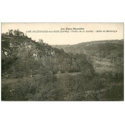carte postale ancienne 72 SAINT-LEONARD-DES-BOIS. Butte Montaigu