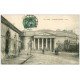 carte postale ancienne 14 CAEN. Le Palais de Justice 1909 attelage livraison Morillon