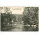 carte postale ancienne 72 SAINT-LEONARD-DES-BOIS. Enfant sur Chapelet du Moulin Neuf