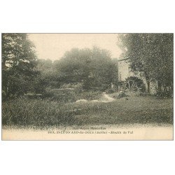 carte postale ancienne 72 SAINT-LEONARD-DES-BOIS. Moulin du Val