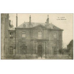 carte postale ancienne 14 CAEN. Lycée Malherbe 1922