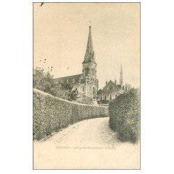 carte postale ancienne 72 SOLESMES. Abbaye Bénédictins 1903