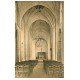 carte postale ancienne 72 SOLESMES. Nef Eglise