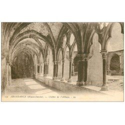 carte postale ancienne 74 ABONDANCE. Abbaye Cloître 157