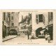 carte postale ancienne 74 ANNECY. Café de Crépy rue Sainte-Claire