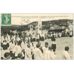 74 ANNECY. Inauguration Crypte du Sacré-Coeur 1912