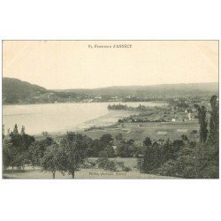 carte postale ancienne 74 ANNECY. Panorama