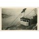 carte postale ancienne 74 ANNECY. Téléphérique de Veyrier du Lac. Carte Photo