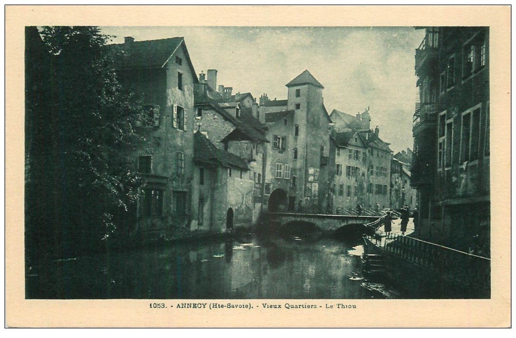 74 ANNECY. Vieux Quartiers. Le Thiou 74 ANNECY. Vieux Quartiers. Le Thiou