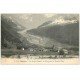 carte postale ancienne 74 ARGENTIERE. Glacier, Aiguille Chardonnet et Verte