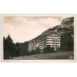 carte postale ancienne 74 ASSY-PASSY. Grand Hôtel du Mont Blanc. Carte Photo