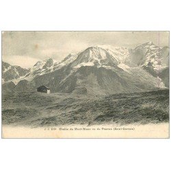 carte postale ancienne 74 CHAINE DU MONT BLANC. Vu du Prarion