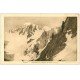 carte postale ancienne 74 CHAMONIX. Aiguille du Moine 1947. Alpinisme et Ascension