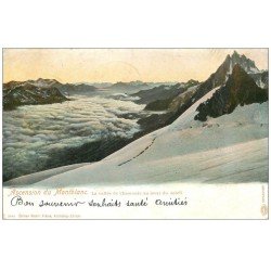 carte postale ancienne 74 CHAMONIX. Ascension du Mont Blanc 1903