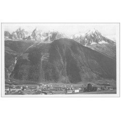 carte postale ancienne 74 CHAMONIX. Chaîne Aiguilles