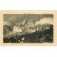 carte postale ancienne 74 CHAMONIX. Chemin de Fer Montenvers 1924