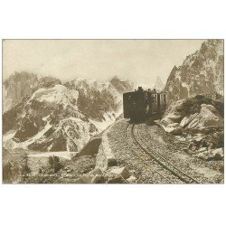 74 CHAMONIX. Chemin de Fer Montenvers. Train à crémaillière 1923