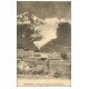 carte postale ancienne 74 CHAMONIX. Village et Glacier Bossons