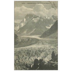 carte postale ancienne 74 CHAMONIX-MONT-BLANC. Mer de Glace vers 1900