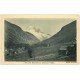 carte postale ancienne 74 COL DES MONTETS ET AIGUILLE VERTE 1929